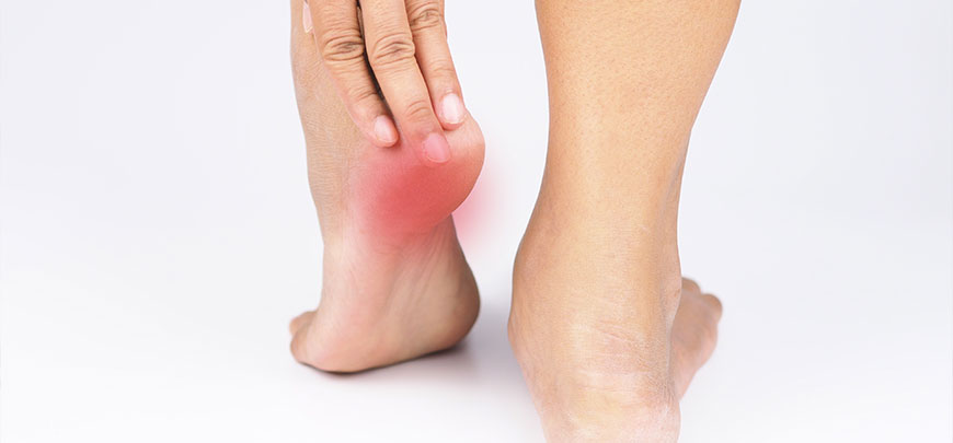patient experiencing ankle pain and in need of Joint Rejuvenation